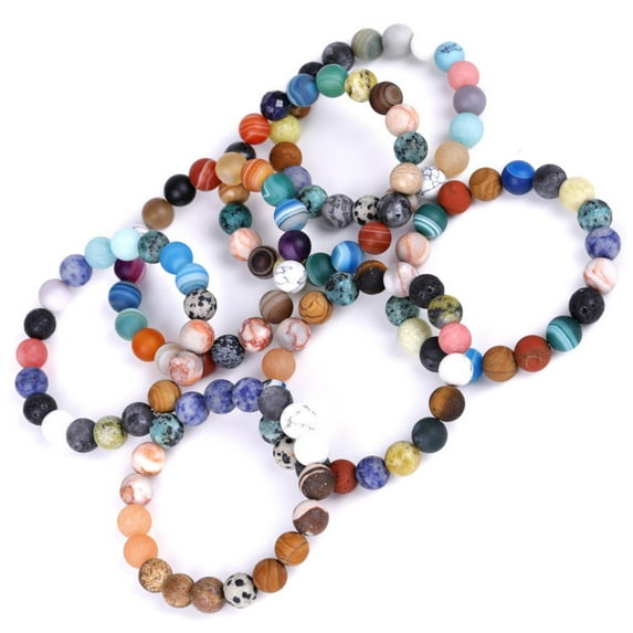 WEAVILUX Multi Color Women's Bracelet Unique Design Plastic Daily Bangle Great for Parties Beach and Concerts