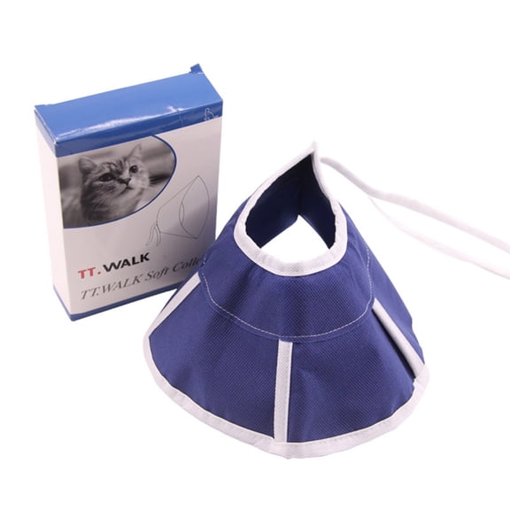 WEAVILUX Pet Elizabeth Collar Anti-Biting Comfortable Design for Cat Surgery Recovery