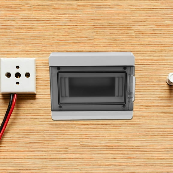 WEAVILUX Weatherproof Outdoor Electrical Junction Box, Plastic Breaker Box Enclosure for Harsh Weather