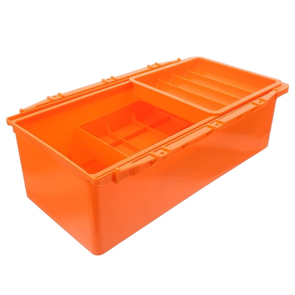 WEAVILUX Plastic Under-Table Storage Box with Pull-Out Drawers for Desk Organization and Easy Access