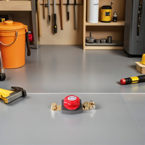 WEAVILUX RV Toggle Switch with Extended Knob, Multi-Function Plastic Alloy Copper, Vehicle Replacement, 1 Piece