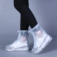 thumbnail image 1 of WEAVILUX Women's Rain Boots with Anti- Sole, White, and Comfortable, 1 Pair, 1 of 4