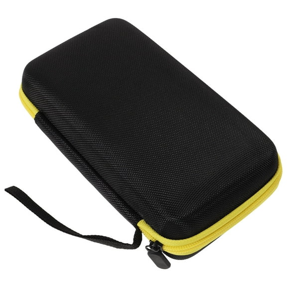 WEAVILUX Black Rectangular Multimeter Carrying Case for Technicians - Protective Bag 1 Set