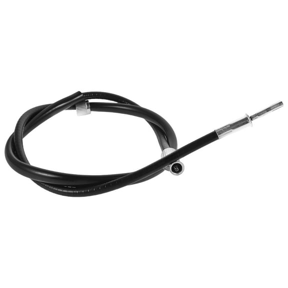 WEAVILUX Easy Install Black Motorcycle Speedometer Cable Replacement Accurate Speed Measurement