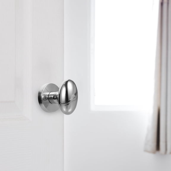 WEAVILUX Stainless Steel Invisible Door Deadbolt Lock for Privacy Bathroom Bedroom Side Mount