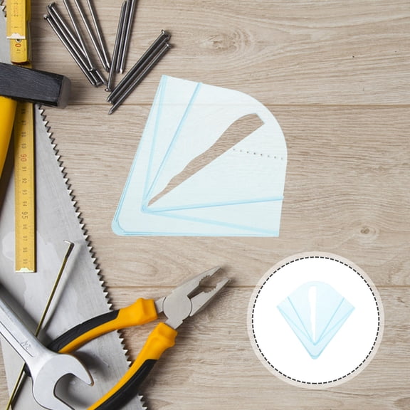 WEAVILUX Easy to Use Center Finding Ruler for Woodworking and Metalworking