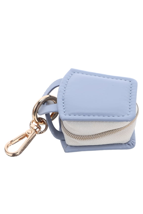 Sky Small Jewelry Box Travel Case with Keychain, Organizer for Accessories