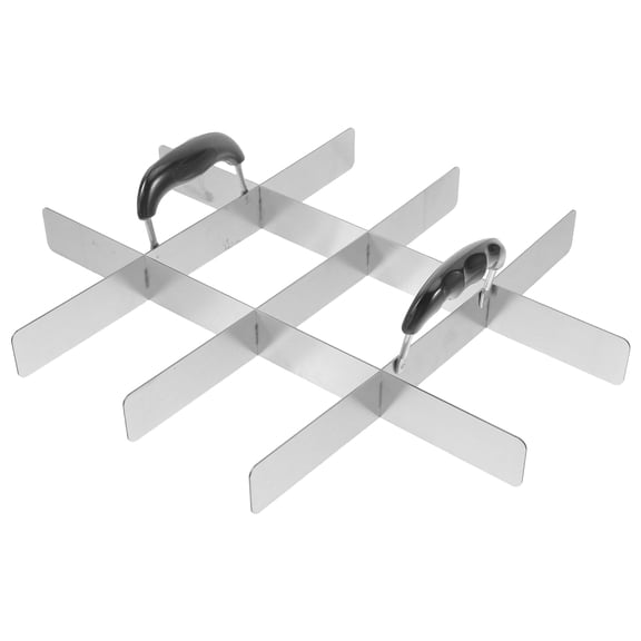 WEAVILUX Stainless Steel Cake Divider for Home Baking Compact Design Easy Cleaning Tool