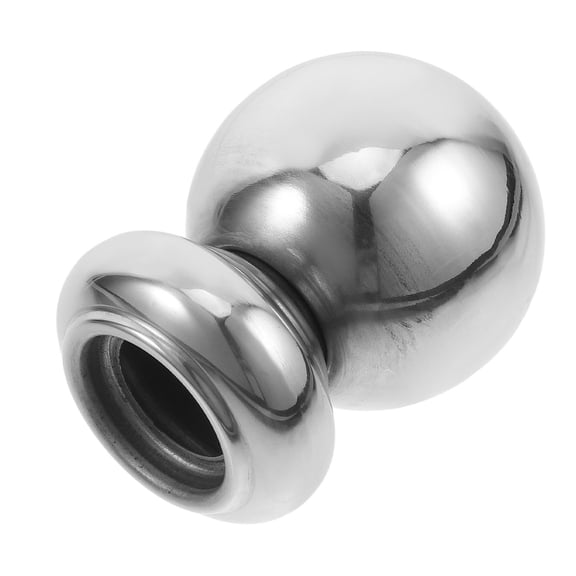 WEAVILUX Stainless Steel Post Cap Finial, Round Decorative Topper for Railings and Gates