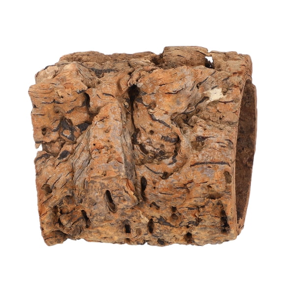 WEAVILUX Terrarium Cork Bark Logs for Reptile Climbing and Natural Hide in Wood Bark Style