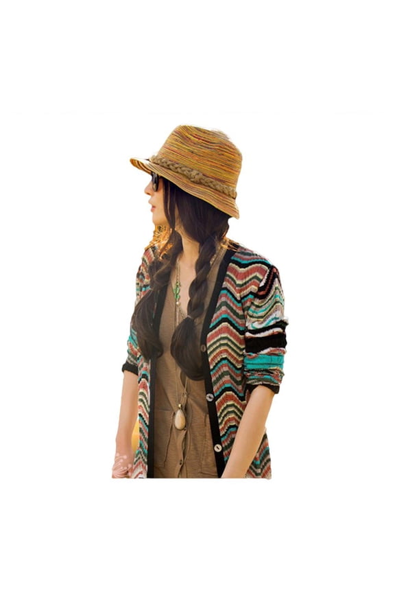 Boho Hats for Women Summer Beach Style Multi 1Pcs
