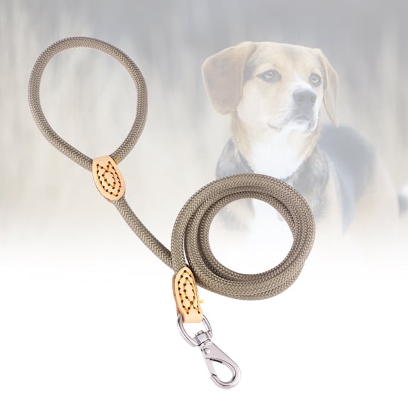 WEAVILUX Dog Heavy Rope Leash for Mountain Climbing with Durable Material for Active Dogs 1Pack