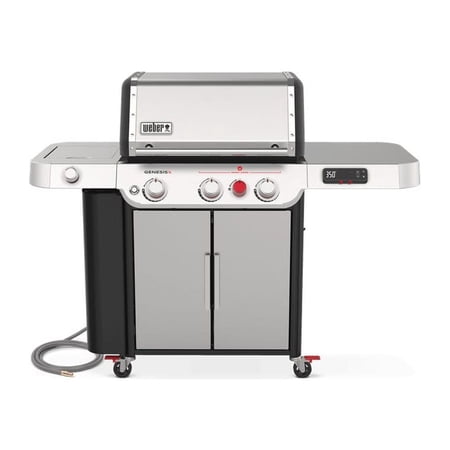 Weber - Genesis Smart SX-335 Natural Gas Grill - Stainless Steel