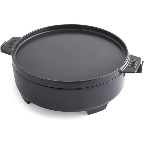Weber Dutch Oven Cast Iron 7.25Qt