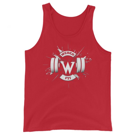 WEBER FIT Tank Top (Red, L)