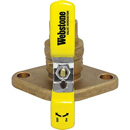 WEBSTONE 50404 SWT Isolator Uni-Flange Ball Valve 1"