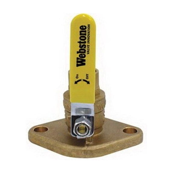 webstone 50404 swt isolator uni-flange ball valve, 1"