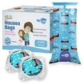 thumbnail image 1 of WECARE Kids Vomit Bags Disposable 20pk - Individually Wrapped Barf Bags with Cute Design - Self Sealing Emesis Bags, 1 of 7