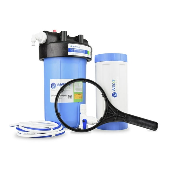 WECO Big Blue Specialty DI-1045H Custom Blend 4 ½ " x 10" Deionizing Resin Filter for TDS Reduction