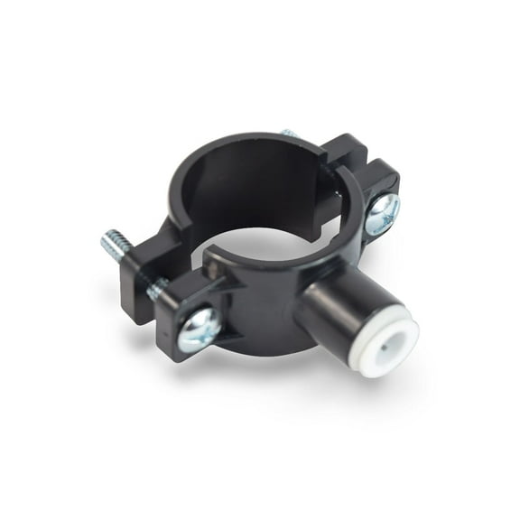 WECO Drain Saddle for Undersink Reverse Osmosis / Nanofiltration Systems 3/8" Quick Connect Tube Inlet