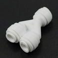 thumbnail image 1 of WECO Two Way Connector - 1/4" Quick Connect, 1 of 2