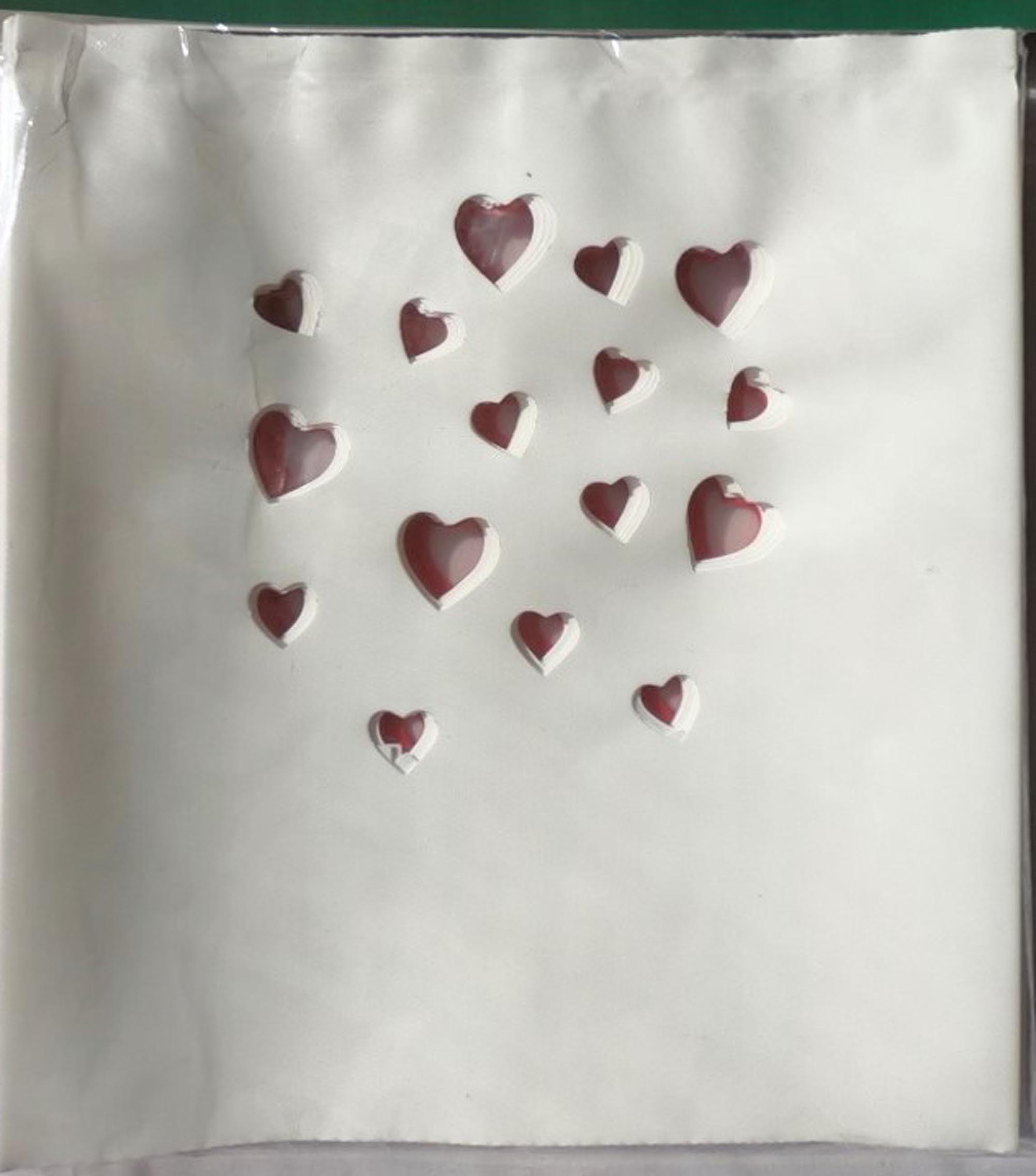 WEDDING Luminary - Electric Luminaria Light Set - HEARTS ETC.- PINK, RED, OR WHITE .. YOUR CHOICE - Luminary Outdoor Pathway Lights - Diecut Pattern - Rc Style - MADE IN AMERICA - FREE SHIP I