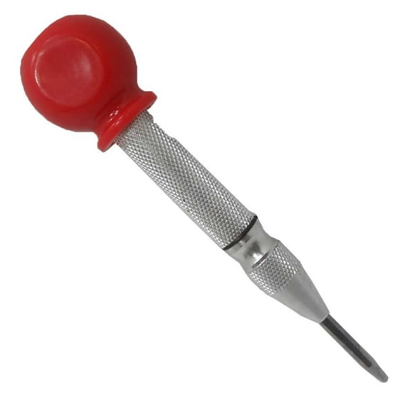 WEDGE Automatic Spring Action Punch | Ergonomic Design | Consistent & Powerful Strikes | Ideal for Drilling Start Points & Marking