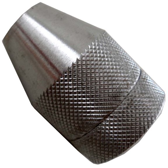 WEDGE Drill Chuck | Compatible With Any 1/4" Accessory | Textured Grip | Polished Steel Construction | Great For Woodworking, Metalworking, Drilling Tasks