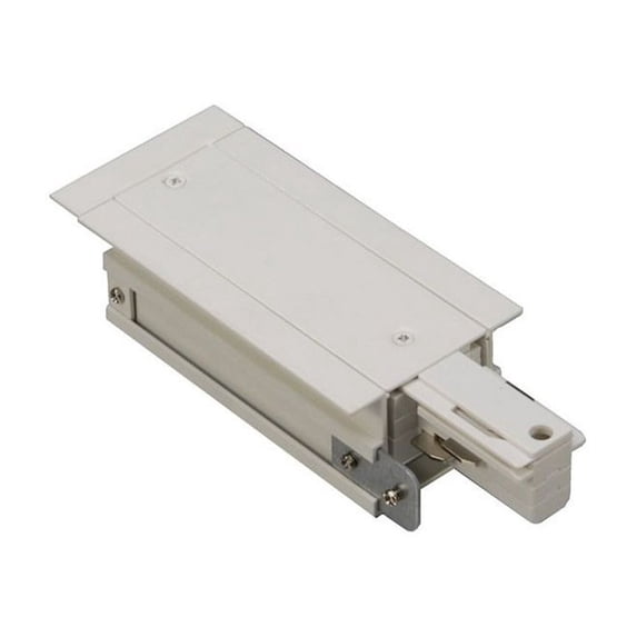 WEDL-RT-5A-PT-WAC Lighting-Accessory - 120V 5-Amp W-Recessed Track Flangeless Live End Right Current Limiter-Platinum Finish