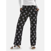Wednesday Addams Women's Graphic Pants, Sizes XXS-2XL