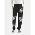 thumbnail image 1 of Wednesday Addams Women’s Graphic Print Joggers, Sizes XS-L, 1 of 5