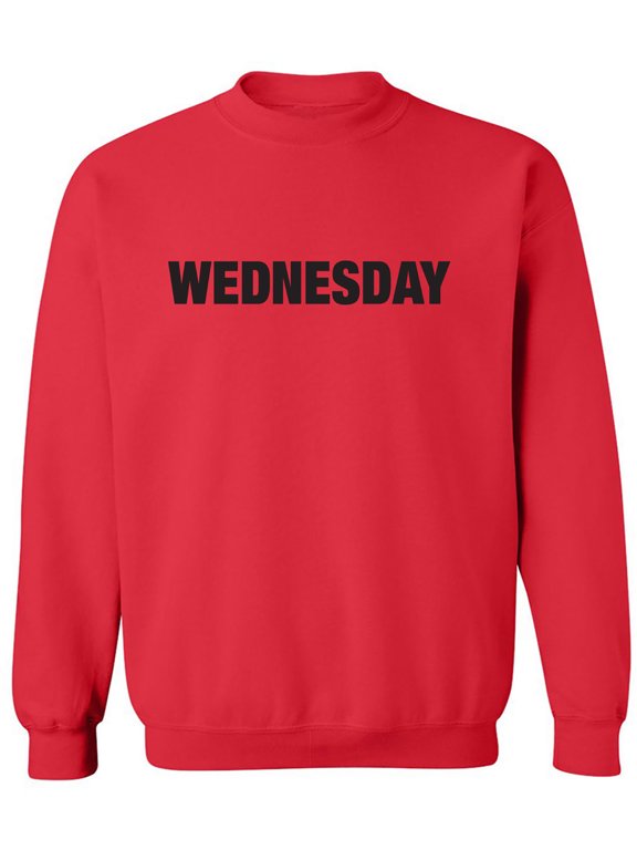 WEDNESDAY (worn on Monday) Crewneck Sweatshirt