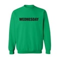 thumbnail image 1 of WEDNESDAY (worn on Monday) Crewneck Sweatshirt, 1 of 2