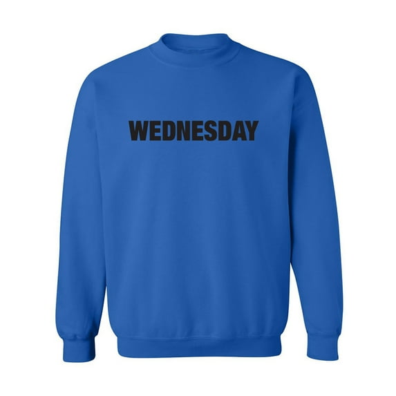 WEDNESDAY (worn on Monday) Crewneck Sweatshirt