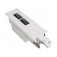 thumbnail image 1 of WEDR-RT-2A-WT-WAC Lighting-Accessory - 277V 2.5-Amp W2 Recessed Track Live End Right Flanged Current Limiter-White Finish, 1 of 1