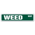 thumbnail image 1 of WEED Street Sign | Indoor/Outdoor |  30" Wide, 1 of 5