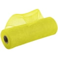 thumbnail image 1 of WEEEANT Deco Mesh Ribbon for Floral Wrapping and Wedding Decor, 10.24 in x 10 Yards, Premium Poly Mesh Roll for Wreaths and Crafts, Yellow, 1 of 3