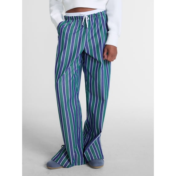 Weekend Academy Girls Easy Print Cotton Pants, Sizes 4-18