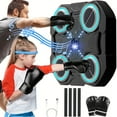 thumbnail image 1 of WEEKEND COME Musical Boxing Machine Wall Mounted Music with Gloves, Workout Equipment with LED Guidance, for Kids Punching Pads Sport Toys Christmas Gifts, 1 of 7