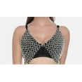 thumbnail image 1 of WEEKEND SALE Chainmail Aluminium Butted Ring Top Party Top Bra Style Size-48, 1 of 3