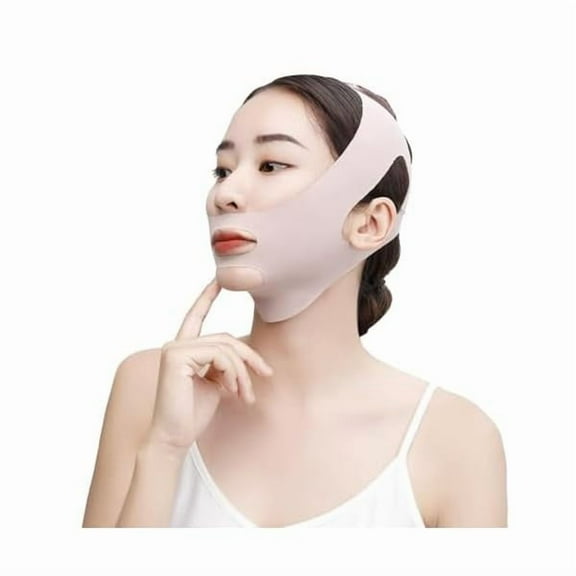 WEEKS V-Line Lifting Chin Strap, V-Line Mask,Neck Lift Jaw Tightening Exerciser Reusable Face Strap,Comfortable Effective.