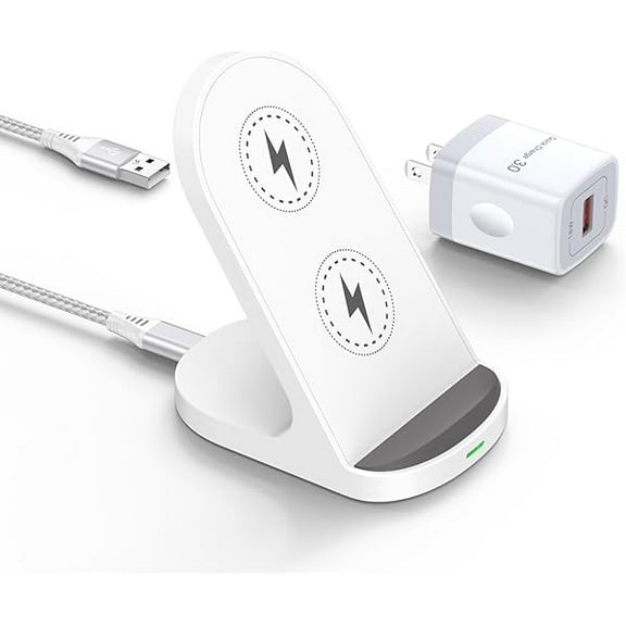 WEEKS for Google Pixel 10 Pro XL, Wireless Charger Stand Station for Google Pixel 10, 10 Pro, 10 Pro Fold, 9, 9 Pro, 9 Pro XL, 8, 8 Pro, 7, 7 Pro, 6, 6 Pro, Fast Charging Dock Pad