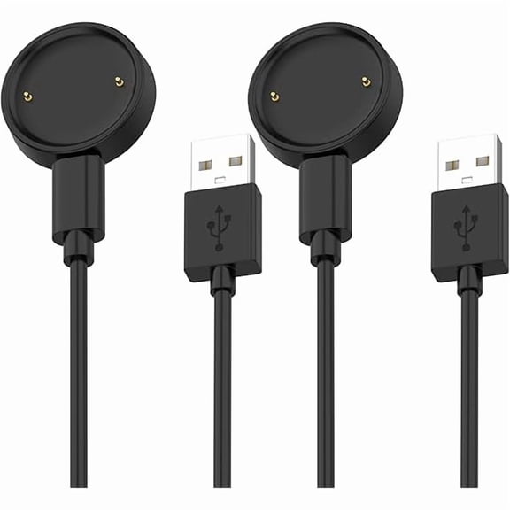 WEEKS Intended for Amazfit Bip 6 / Active 2, Active 2 Square Charger Cable Dock 3.3ft USB C Cable Portable Replacement Smartwatch Type-C Charging Stand Station Cord
