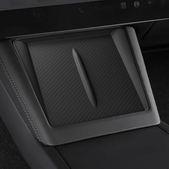 WEEKS Model 3 Centre Control Wireless Charging MatCenter Console Wireless Charger Pad Compatible with Tesla Highland Model 3 2024 2025
