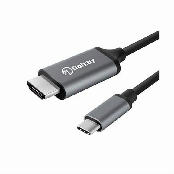 WEEKS USB C to HDMI Cable for iPhone 15 Pro/Max 4K, S24/S23/S22/S21/Note 20 to HDMI Cable, USB C to HDMI Adapter Cable for Samsung Galaxy, MacBook Pro/Air, iMac, Surface, Dell and More-3ft