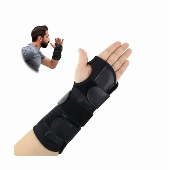 WEEKS Wrist Brace for Carpal Tunnel,night wrist support guard,Carpal Tunnel Wrist Brace,For Tendonitis Pain, Arthritis, Trigger Thumb Fits Men or Women's Hands(Left Hand
