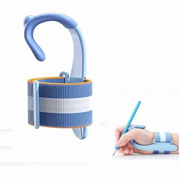 WEEKS Writing Posture Correction, Pencil Holding Posture Correction Anti Hook Wrist Aid Handwriting Wrist Brace Tool
