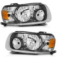 thumbnail image 1 of WEELMOTO Headlights for 2005 Escape (submodel: XLT No Boundaries, XLT Sport), 05 2006 2007 Ford Escape (submodel: Hybrid, Limited, XLS, XLT) Headlamp Replacement Pair Set Driver&Passenger side, 1 of 8