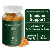 WEEM- Immune Support Gummies, Gluten Free, Vegan, Cruelty-free 60 ct.