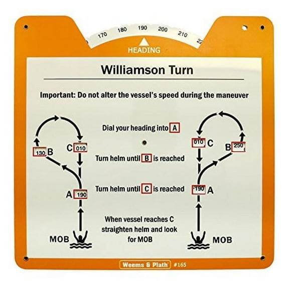 WEEMS & PLATH Man Overboard Wheel